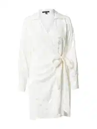 Šaty světle šedá / barva vaječné skořápky