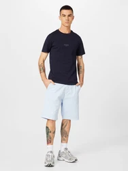 GUESS T-Shirt 'Aidy' nachtblau/hellgrau