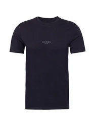 GUESS T-Shirt 'Aidy' nachtblau/hellgrau