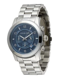 Uhr 'RUNWAY' navy / silber