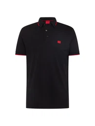 Poloshirt 'Deresino' rot / schwarz