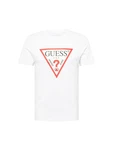 GUESS T-Shirt rot/schwarz/weiß