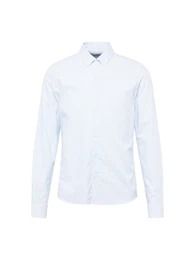 Hemd hellblau / wei