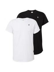 G-STAR T-Shirt schwarz/weiß