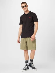 LEVI'S Poloshirt 'Housemark' rot/schwarz