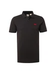 LEVI'S Poloshirt 'Housemark' rot/schwarz