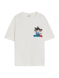 T-Shirt blau / grn / schwarz / wei