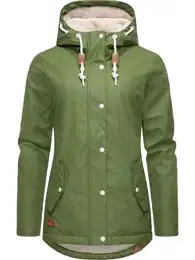 Funkční bunda 'Marge' khaki / barva vaječné skořápky