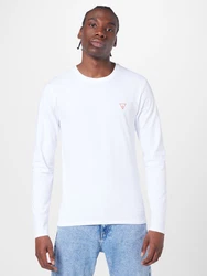 GUESS Shirt rot/weiß