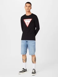 GUESS Shirt rot/schwarz/weiß