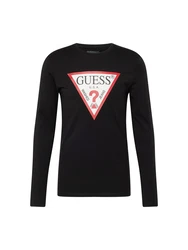 GUESS Shirt rot/schwarz/weiß