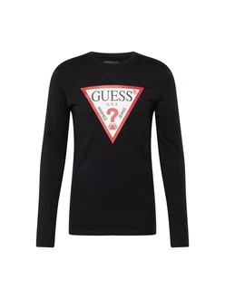 GUESS Shirt rot/schwarz/weiß GUESS Shirt rot/schwarz/weiß
