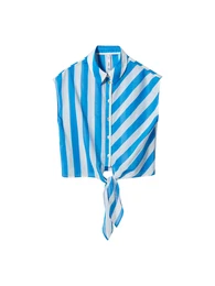 Halenka 'OLIMPIA' modrá / bílá