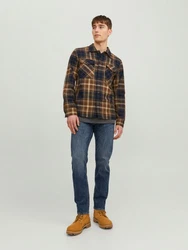 JACK & JONES Jeans Mike Comfort Fit Jeans Original JOS 411 navy