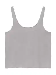Top šedý melír