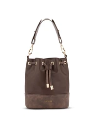 Torba preko ramena 'Sarah Small' tamo siva