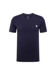 T-Shirt navy / rot / wei