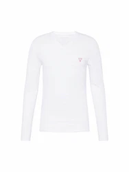 GUESS Shirt karamell/schwarz/naturweiß