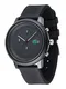 LACOSTE Uhr grn / schwarz / silber
