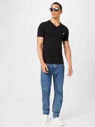 Guess T-Shirt rot/schwarz/wei