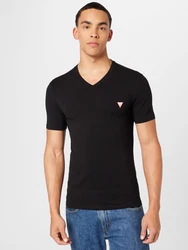Guess T-Shirt rot/schwarz/wei