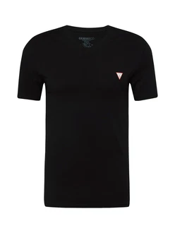 Guess T-Shirt rot/schwarz/wei