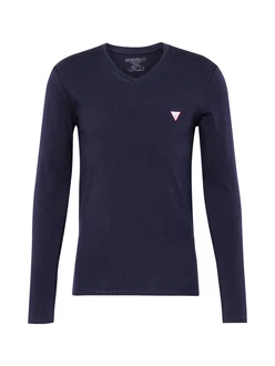 GUESS Shirt navy/rot/weiß