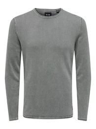 Pullover 'Garson' hellgrau