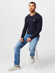 GUESS Shirt nachtblau/rot/weiß