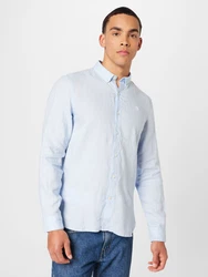 TIMBERLAND Hemd 'Mill River' hellblau / weiß