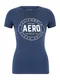 AÉROPOSTALE Majica  temno modra / bela