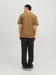 Jack & Jones T-Shirt JJEstar sepia/schwarz/Beige/Otter