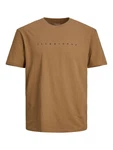 Jack & Jones T-Shirt JJEstar sepia/schwarz/Beige/Otter Jack & Jones T-Shirt JJEstar sepia/schwarz/Beige/Otter