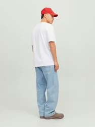Jack & Jones T-Shirt JJEstar navy / offwhite