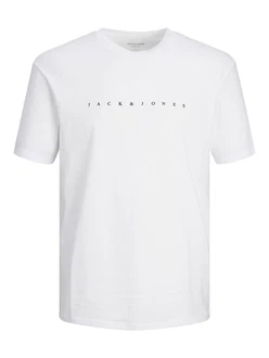 Jack & Jones T-Shirt JJEstar navy / offwhite