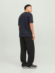 Jack & Jones T-Shirt JJEstar navy / orange