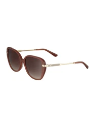 MICHAEL Michael Kors Sonnenbrille 'FLATIRON' braun / gold