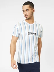 AROPOSTALE T-Shirt blau/hellgrau/schwarz/weiß