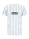 AROPOSTALE T-Shirt blau/hellgrau/schwarz/weiß