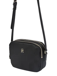 TOMMY HILFIGER Torba preko ramena 'Poppy' zlatna / crna