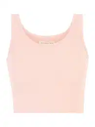 Top pastelově růžová