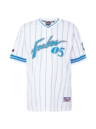 FUBU T-Shirt blau / azur / wei
