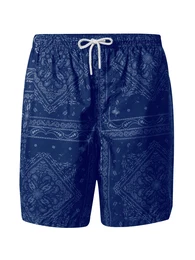 Badeshorts 'James' blau / rauchblau