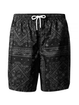Pacemaker Badeshorts 'James' grau/schwarz