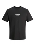 JACK & JONES T-Shirt JORVesterbro schwarz/weiß