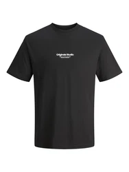 JACK & JONES T-Shirt JORVesterbro schwarz/weiß