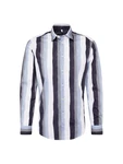 DRYKORN Hemd RAMIS marine/hellblau/grau/weiß