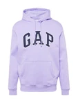 GAP Sweatshirt 'HERITAGE' Herren helllila/schwarz/weiß