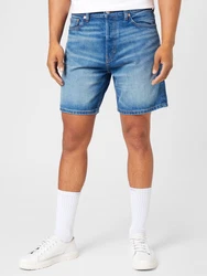WEEKDAY Shorts 'Space' blau