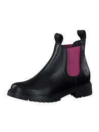 Chelsea boty pink / černá